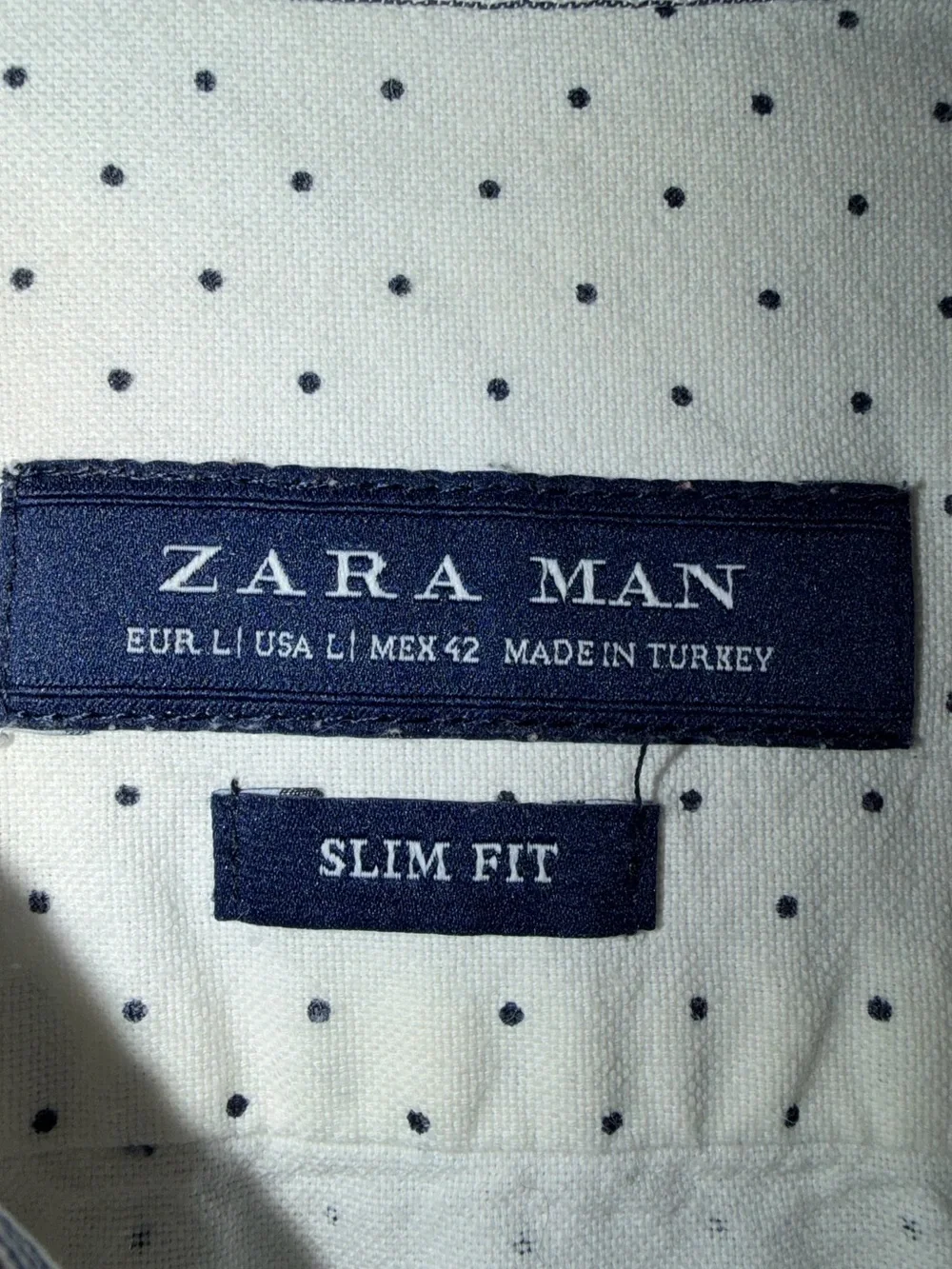 Zara Man Slim Fit Button Up - Picture 5 of 5